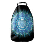 Vishuddha Chakra Mandala Print Car Seat Organizers