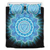 Vishuddha Chakra Mandala Print Duvet Cover Bedding Set