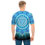 Vishuddha Chakra Mandala Print Men's T-Shirt