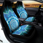 Vishuddha Chakra Mandala Print Universal Fit Car Seat Covers