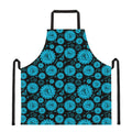 Vishuddha Chakra Pattern Print Apron