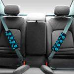 Vishuddha Chakra Pattern Print Car Seat Belt Covers