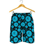 Vishuddha Chakra Pattern Print Men's Shorts