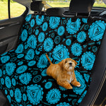 Vishuddha Chakra Pattern Print Pet Car Back Seat Cover