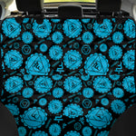 Vishuddha Chakra Pattern Print Pet Car Back Seat Cover