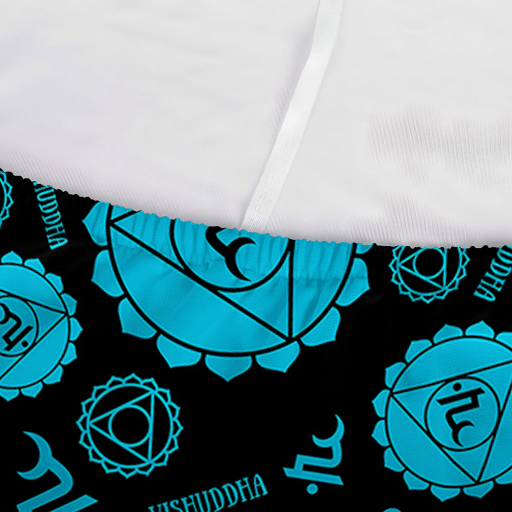 Vishuddha Chakra Pattern Print Sofa Cover