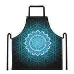 Vishuddha Chakra Spiritual Print Apron