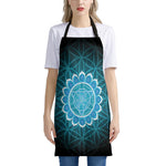 Vishuddha Chakra Spiritual Print Apron