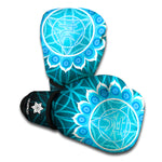Vishuddha Chakra Spiritual Print Boxing Gloves