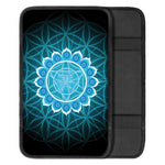 Vishuddha Chakra Spiritual Print Car Center Console Cover