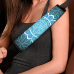 Vishuddha Chakra Spiritual Print Car Seat Belt Covers