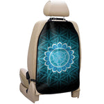 Vishuddha Chakra Spiritual Print Car Seat Organizers