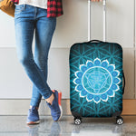 Vishuddha Chakra Spiritual Print Luggage Cover
