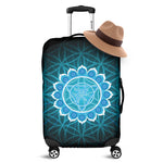 Vishuddha Chakra Spiritual Print Luggage Cover