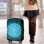 Vishuddha Chakra Spiritual Print Luggage Cover