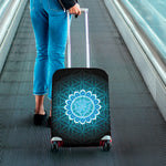Vishuddha Chakra Spiritual Print Luggage Cover