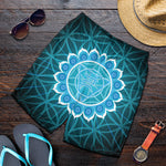 Vishuddha Chakra Spiritual Print Men's Shorts