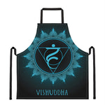 Vishuddha Chakra Symbol Print Apron