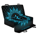 Vishuddha Chakra Symbol Print Pet Car Back Seat Cover