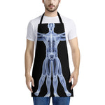 Vitruvian Man X-Ray Print Apron