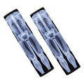 Vitruvian Man X-Ray Print Car Seat Belt Covers