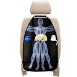 Vitruvian Man X-Ray Print Car Seat Organizers