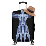 Vitruvian Man X-Ray Print Luggage Cover