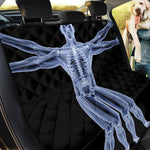 Vitruvian Man X-Ray Print Pet Car Back Seat Cover