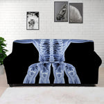 Vitruvian Man X-Ray Print Sofa Cover