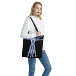 Vitruvian Man X-Ray Print Tote Bag