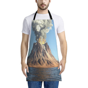 Volcanic Mountain Print Apron