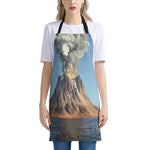 Volcanic Mountain Print Apron