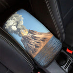 Volcanic Mountain Print Car Center Console Cover