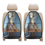 Volcanic Mountain Print Car Seat Organizers