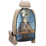 Volcanic Mountain Print Car Seat Organizers