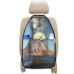 Volcanic Mountain Print Car Seat Organizers