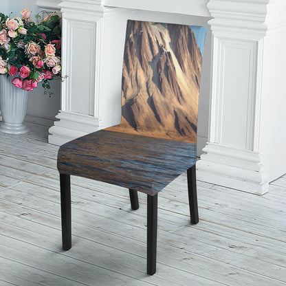 Volcanic Mountain Print Dining Chair Slipcover