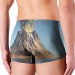 Volcanic Mountain Print Men's Boxer Briefs