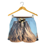 Volcanic Mountain Print Women's Shorts