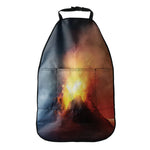 Volcano Eruption Print Car Seat Organizers