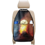 Volcano Eruption Print Car Seat Organizers