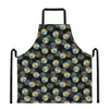 Volleyball Pattern Print Apron