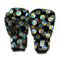 Volleyball Pattern Print Boxing Gloves
