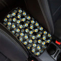 Volleyball Pattern Print Car Center Console Cover