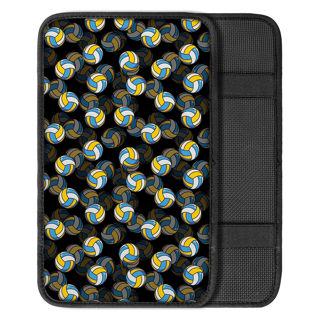 Volleyball Pattern Print Car Center Console Cover