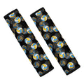 Volleyball Pattern Print Car Seat Belt Covers