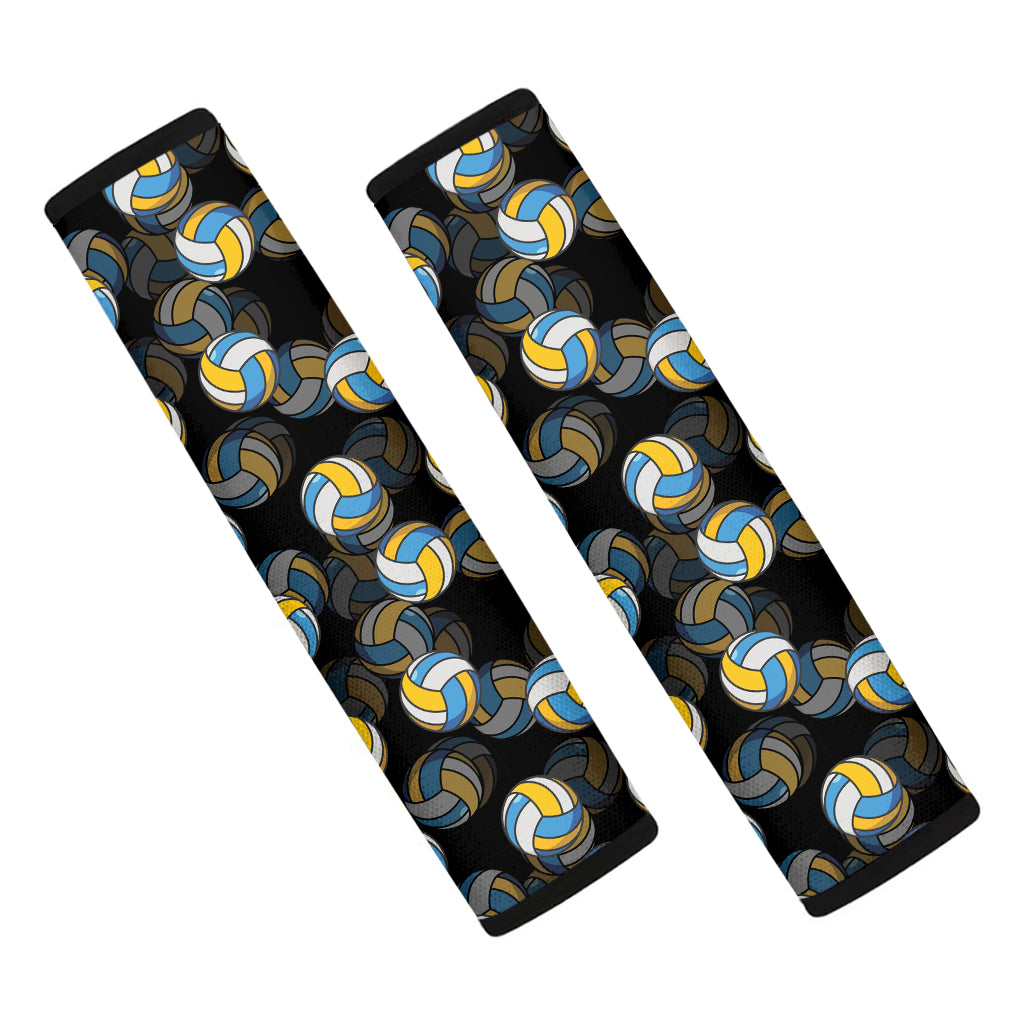 Volleyball Pattern Print Car Seat Belt Covers