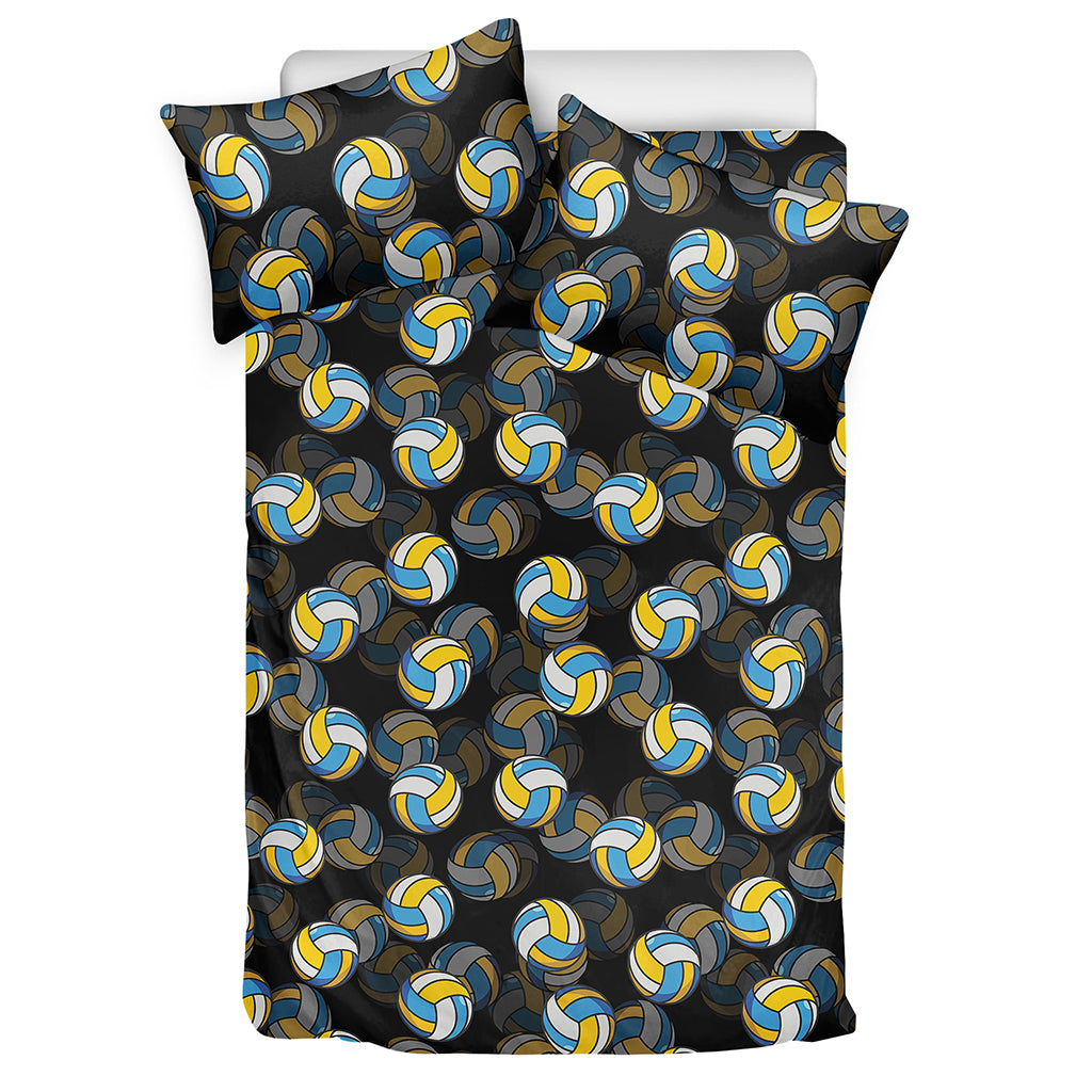 Volleyball Pattern Print Duvet Cover Bedding Set