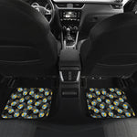 Volleyball Pattern Print Front and Back Car Floor Mats