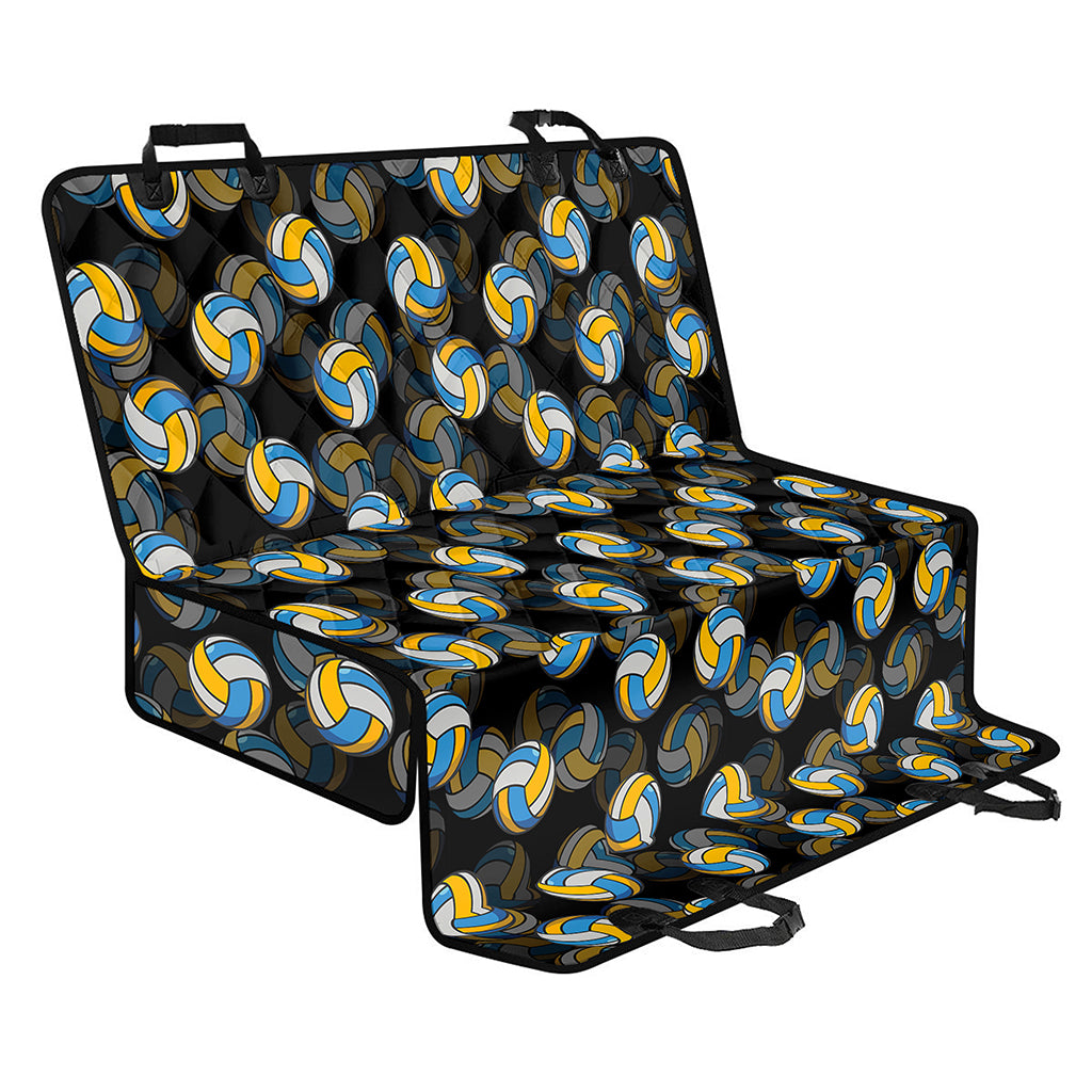 Volleyball Pattern Print Pet Car Back Seat Cover